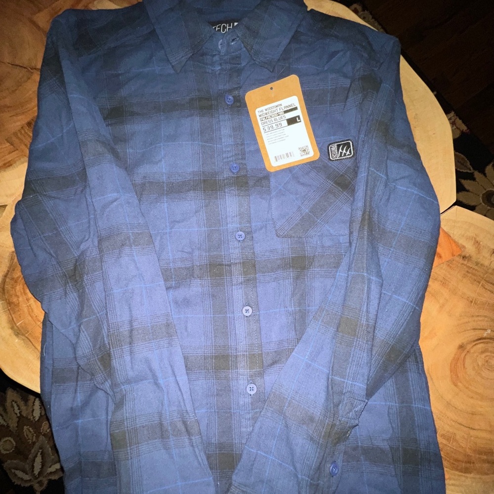 Fintech Woodsman Long Sleeve men’s Flannel